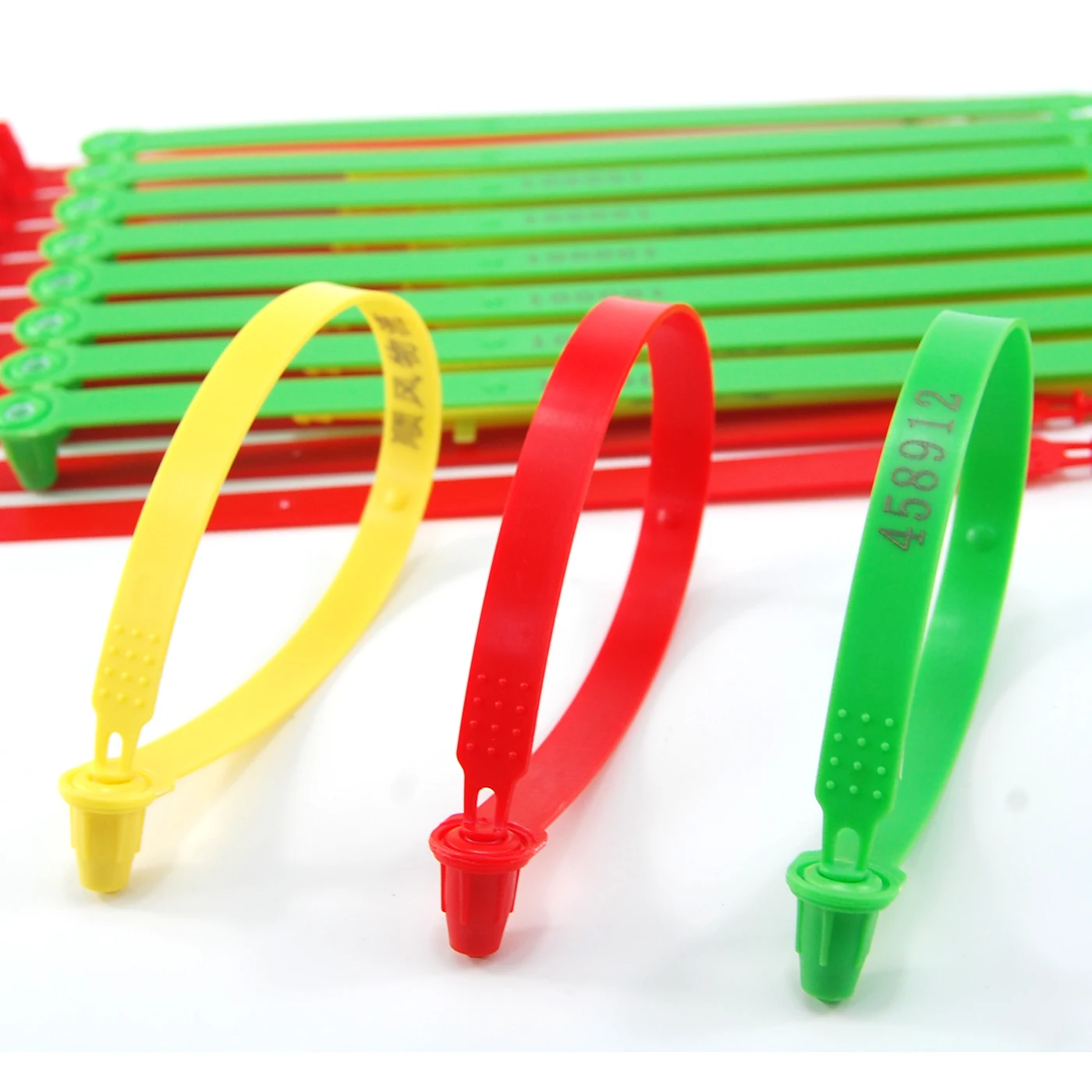100 Tite-Lock Plastic Truck Door Seal Tamper Evident Security Tags Numbered Safty Disposable Locks for Trailer 248mm 
100 Tite-Lock Plastic Truck Door Seal Tamper Evident Security Tags Numbered Safty Disposable Locks for Trailer 248mm