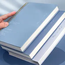 Super Thick Spiral Nail B5 Notebook Ins Cute Student Large Diary Book Itinerary Record Book Korea Wow Office Stationery
