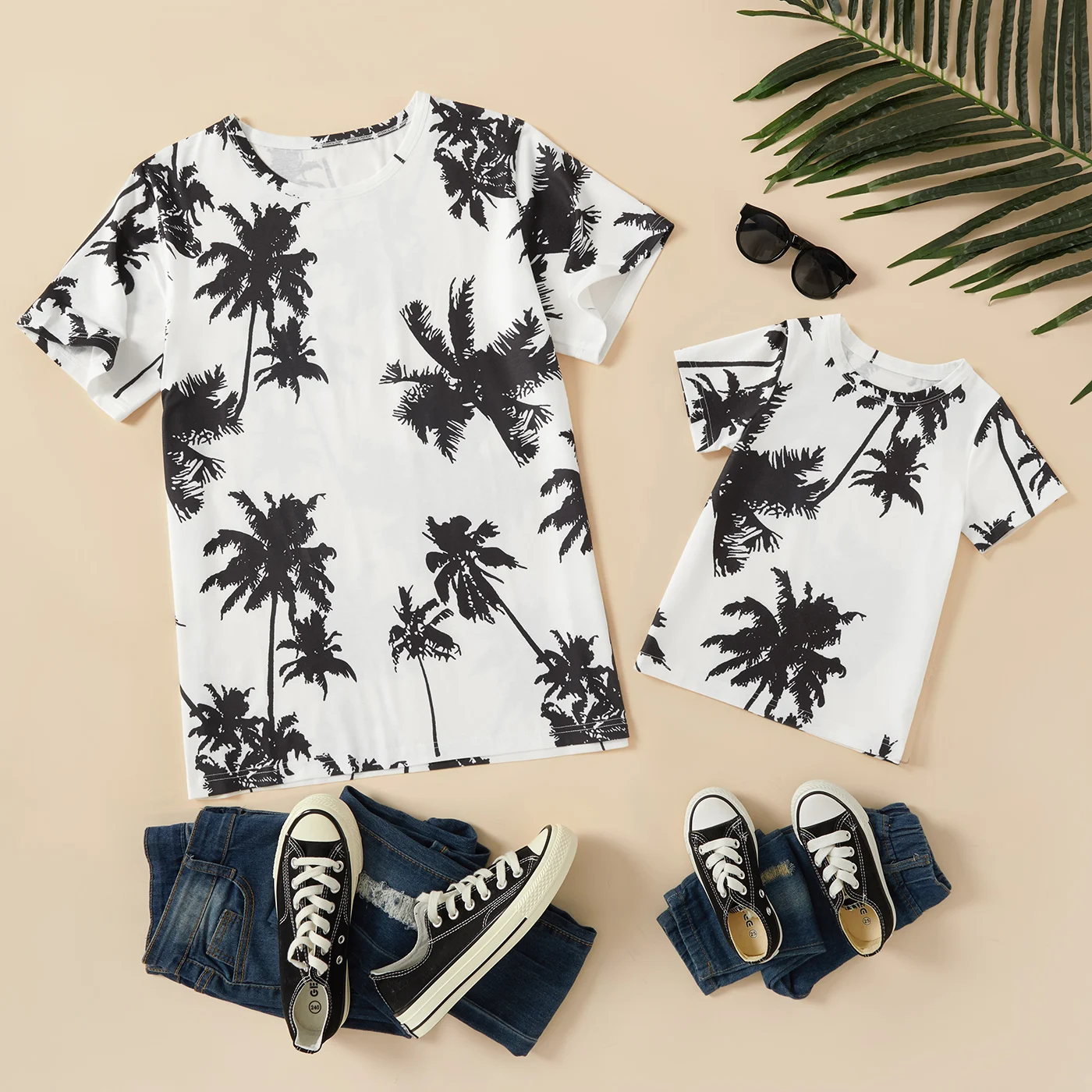 PatPat 2021 Summer Daddy & Me Matching T-shirt Coconut Tree Print Short Sleeve Top New Arrival
PatPat 2021 Summer Daddy & Me Matching T-shirt Coconut Tree Print Short Sleeve Top New Arrival