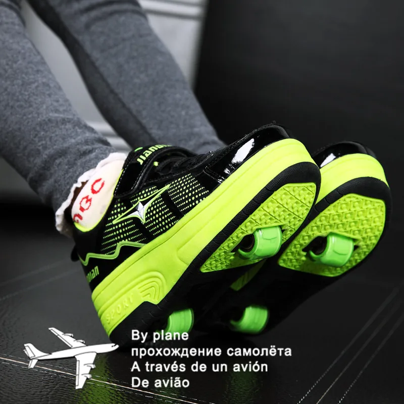 EUR 28-43 NEW Children Junior Roller Skate Shoes Kids Sneakers With Two 2021 Boys Girls Wheels Shoes Adult Casual boys Shoes
EUR 28-43 NEW Children Junior Roller Skate Shoes Kids Sneakers With Two 2021 Boys Girls Wheels Shoes Adult Casual boys Shoes