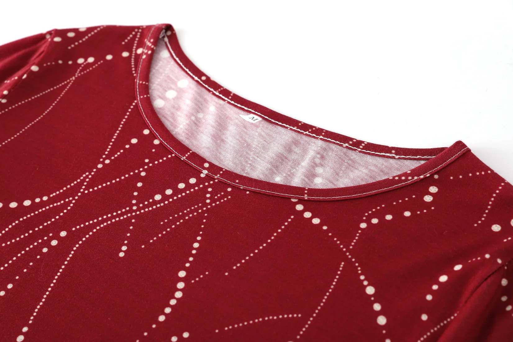 New Fashion Round Neck 3/4 Sleeve Printed T-shirt 2020 Spring and Summer for Women O-neck Cotton Type Blended in The Middle East
New Fashion Round Neck 3/4 Sleeve Printed T-shirt 2020 Spring and Summer for Women O-neck Cotton Type Blended in The Middle East