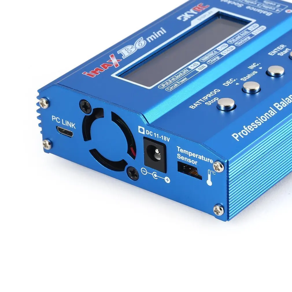 Original SKYRC IMAX B6 mini 60W Balance Charger Discharger for RC Helicopter nimh nicd Aircraft Intelligent Battery Charger Part
Original SKYRC IMAX B6 mini 60W Balance Charger Discharger for RC Helicopter nimh nicd Aircraft Intelligent Battery Charger Part