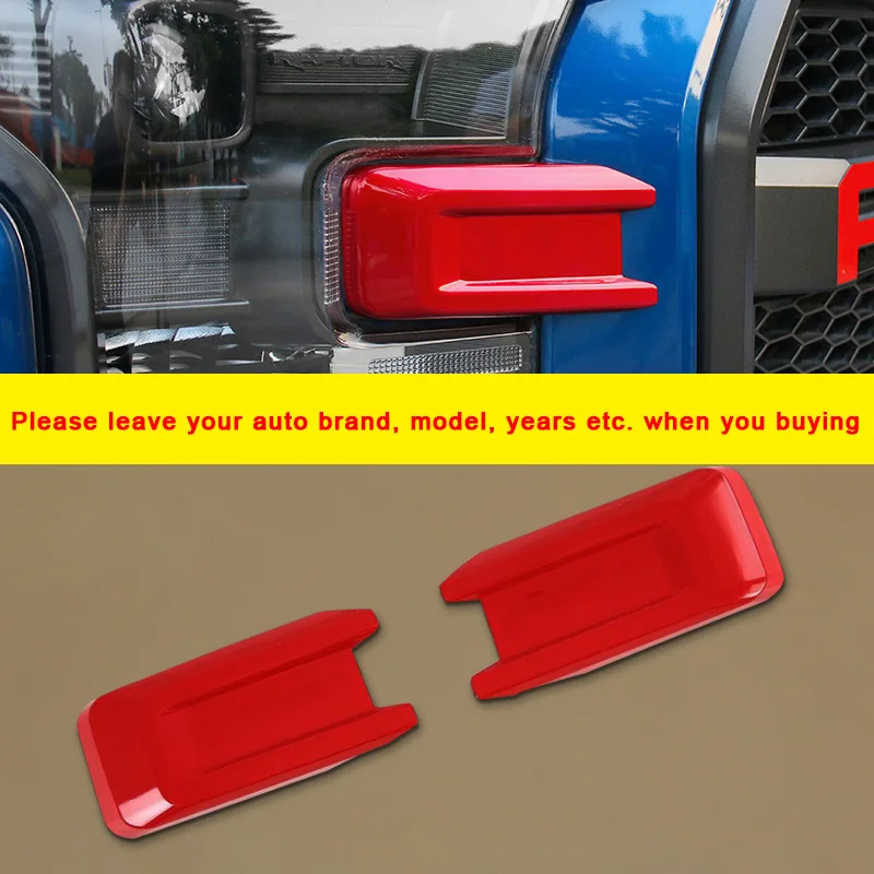 Red Exterior Headlight Lamp Bumper Cover Mouldings Trims For Ford F-150 Raptor 2017-2020 Car Auto Vehicle Accessories
Red Exterior Headlight Lamp Bumper Cover Mouldings Trims For Ford F-150 Raptor 2017-2020 Car Auto Vehicle Accessories