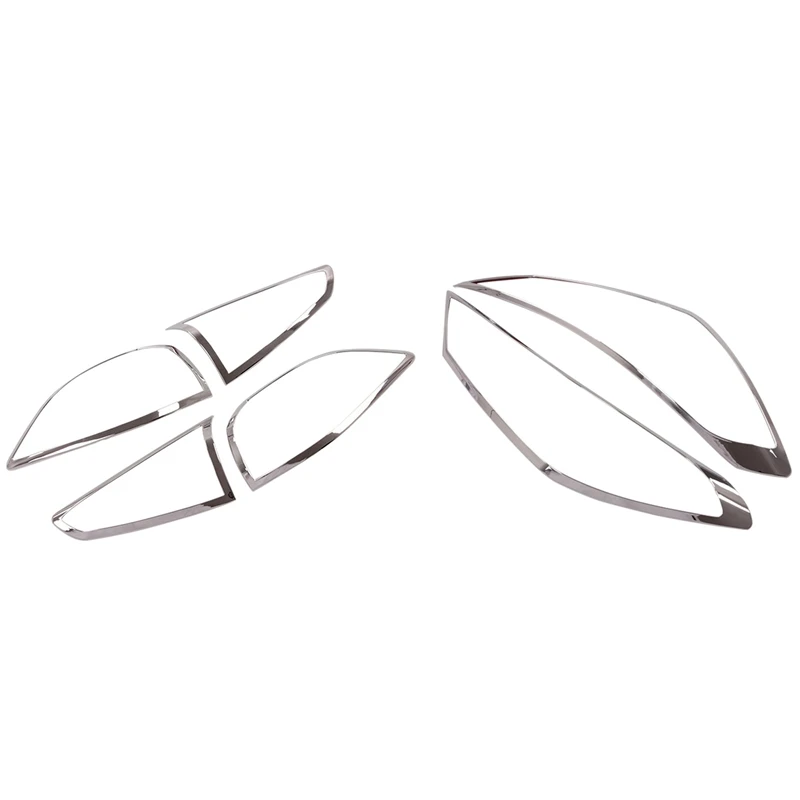 4PCS Rear Tail Light Lamp Cover Trim with 2PCS Front Head Light Lamp Cover Headlight Trim for Hyundai Tucson 2019-2021
4PCS Rear Tail Light Lamp Cover Trim with 2PCS Front Head Light Lamp Cover Headlight Trim for Hyundai Tucson 2019-2021
