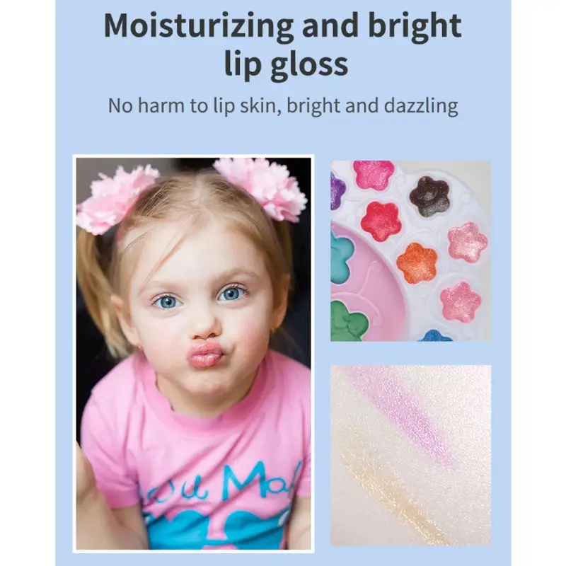 Girls Princess Pretend Play Water-soluble Makeup Cosmetics Kit Safe Non-toxic Y4QA
Girls Princess Pretend Play Water-soluble Makeup Cosmetics Kit Safe Non-toxic Y4QA