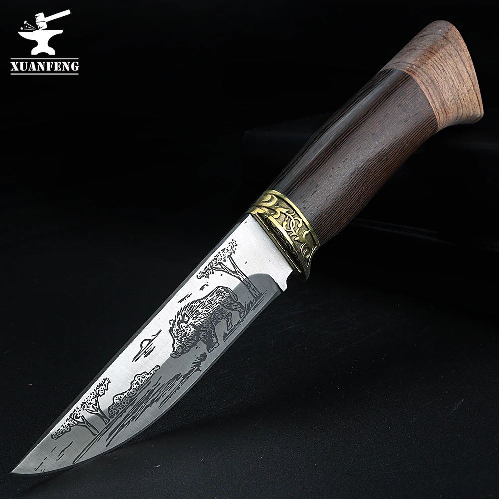 XUAN FENG outdoor knife high quality short knife high hardness special battle survival straight knife wild hunting knife
XUAN FENG outdoor knife high quality short knife high hardness special battle survival straight knife wild hunting knife
