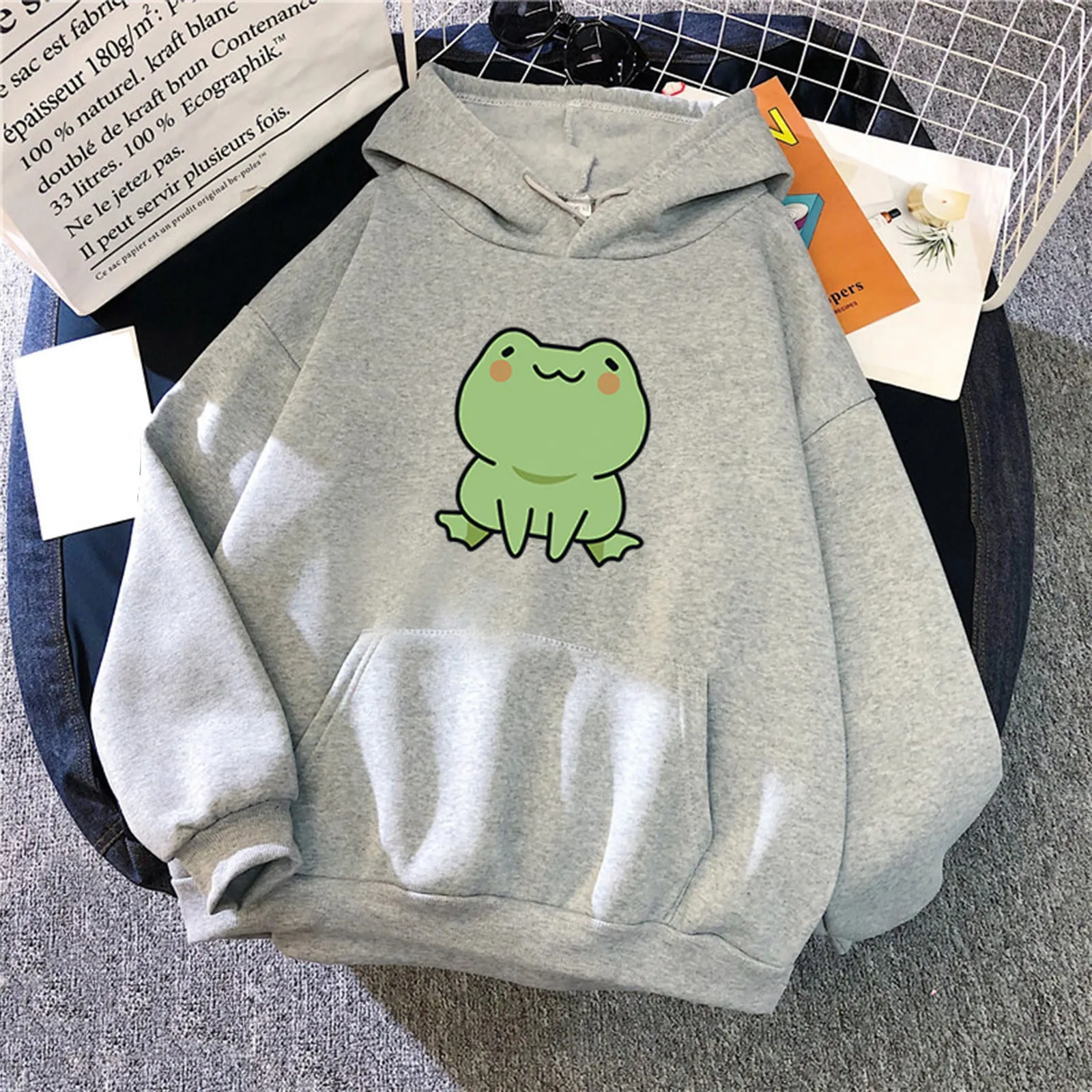 Hoodies Women's Korean Fashion Harajuku Long Sleeve Sweatshirts With Hood Cute Cartoon Printed Plus Velvet Warm Hoodies худи#A
Hoodies Women's Korean Fashion Harajuku Long Sleeve Sweatshirts With Hood Cute Cartoon Printed Plus Velvet Warm Hoodies худи#A