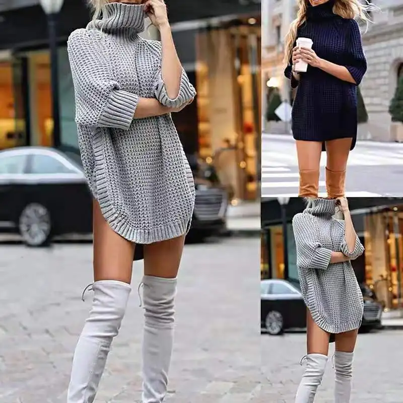 Wool Women's Sweater Autumn Winter Warm Turtlenecks Casual Loose Oversized Lady Sweaters Knitted Pullover Top Pull Femme
Wool Women's Sweater Autumn Winter Warm Turtlenecks Casual Loose Oversized Lady Sweaters Knitted Pullover Top Pull Femme