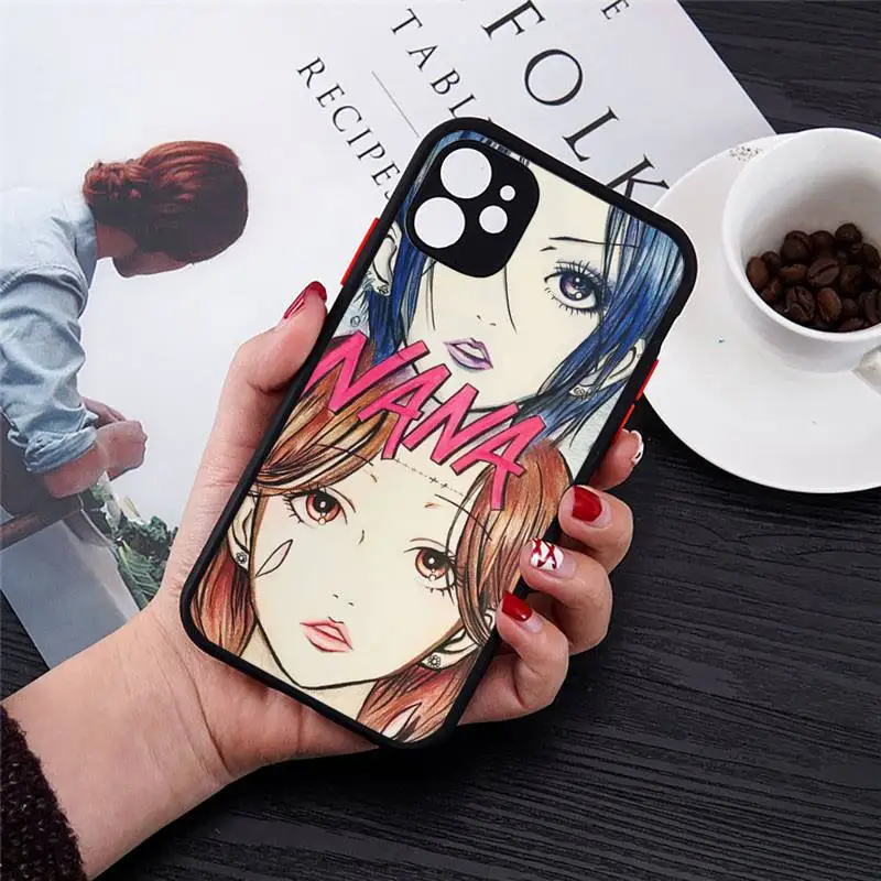 NaNa osaki comics cartoon girl Phone Case Matte Transparent for iPhone 7 8 11 12 s mini pro X XS XR MAX Plus cover funda
NaNa osaki comics cartoon girl Phone Case Matte Transparent for iPhone 7 8 11 12 s mini pro X XS XR MAX Plus cover funda