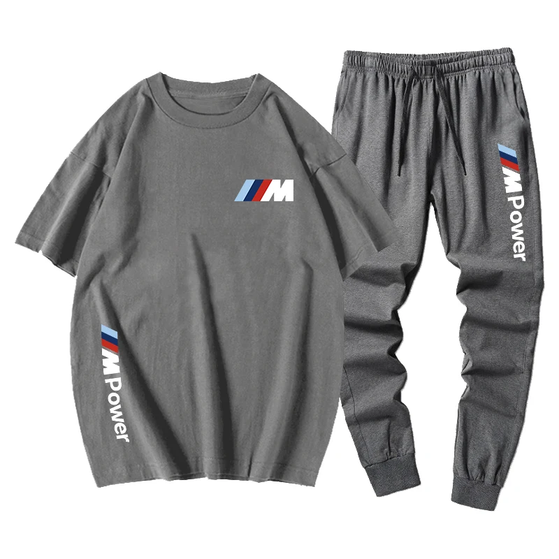2021 Fashion Casual Sportswear Summer Alphabet Print Suit Men's Jogging Fitness Suit Men's Suit T-shirt + Pants 2-Piece Set
2021 Fashion Casual Sportswear Summer Alphabet Print Suit Men's Jogging Fitness Suit Men's Suit T-shirt + Pants 2-Piece Set