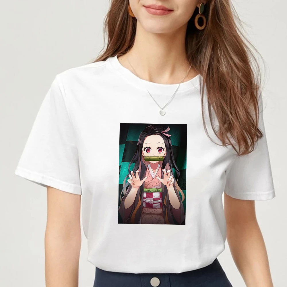 New T Shirt Women Kamado Nezuko Demon Slayer Top Tee T-shirts Gym Fashion Hipster Cute Hop Tshirt Cheap Pop Trendy Punk Cute
New T Shirt Women Kamado Nezuko Demon Slayer Top Tee T-shirts Gym Fashion Hipster Cute Hop Tshirt Cheap Pop Trendy Punk Cute