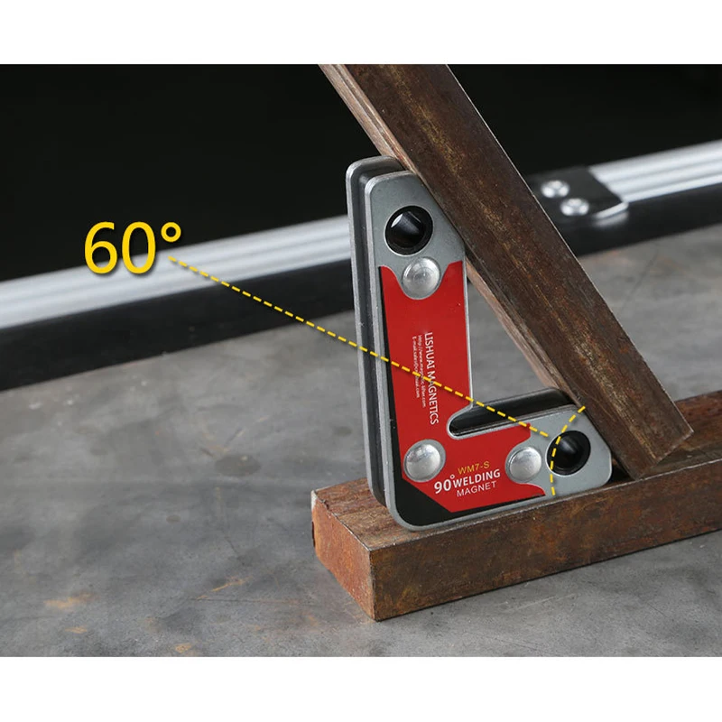2pcs Adjustable Magnetic Welding Positioner Locator Tools Right Angle Clamp Weld Fixture 30 60 90 Welding Magnet Holder
2pcs Adjustable Magnetic Welding Positioner Locator Tools Right Angle Clamp Weld Fixture 30 60 90 Welding Magnet Holder
