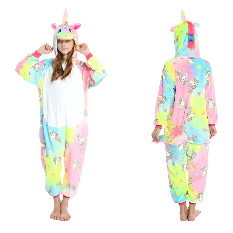 Baby Boys Girls Pajama Sets Flannel Warm Sleepwear Cartoon Unicorn Nightwear Children Winter Hooded Pyjamas New Pajamas Suit
Baby Boys Girls Pajama Sets Flannel Warm Sleepwear Cartoon Unicorn Nightwear Children Winter Hooded Pyjamas New Pajamas Suit