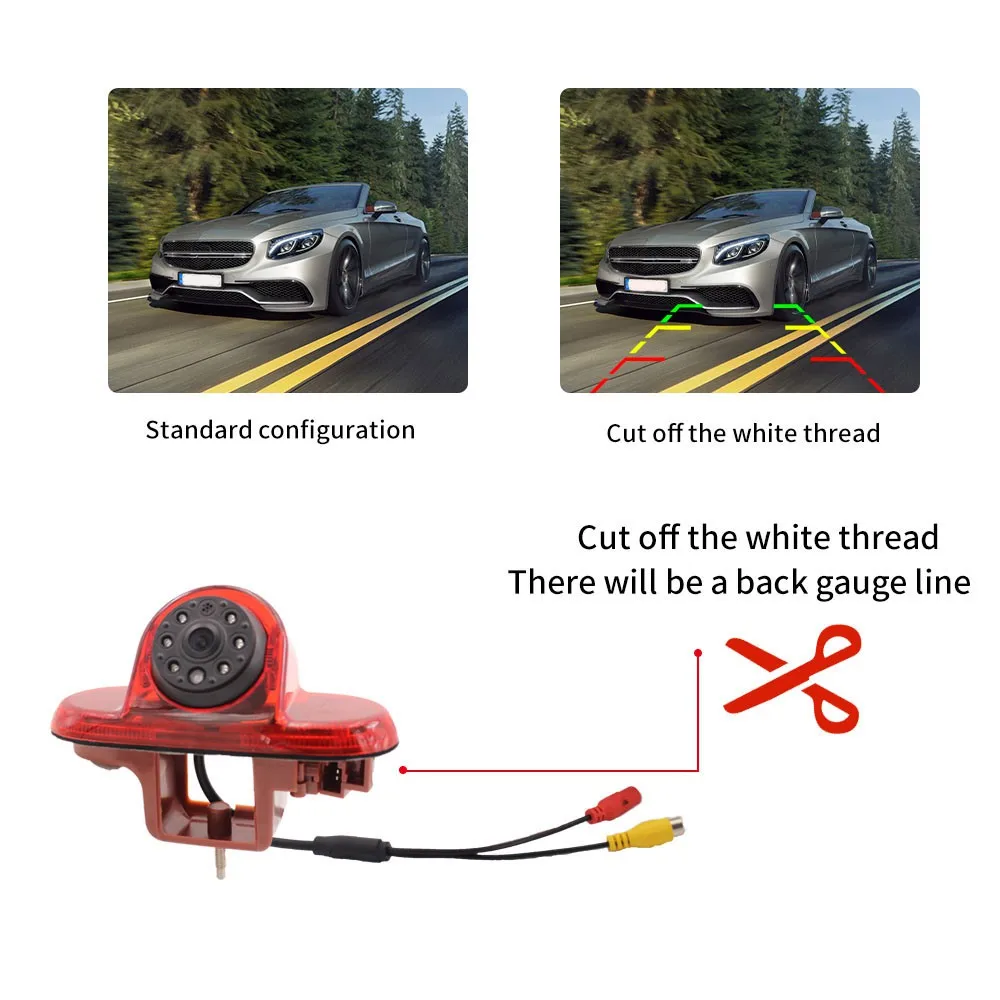 170 Degree Backup Rear View Camera Brake Light & 4.3Inch Monitor for Renault Trafic 2001-2014 Opel/Vaxhall Vivara Combo
170 Degree Backup Rear View Camera Brake Light & 4.3Inch Monitor for Renault Trafic 2001-2014 Opel/Vaxhall Vivara Combo
