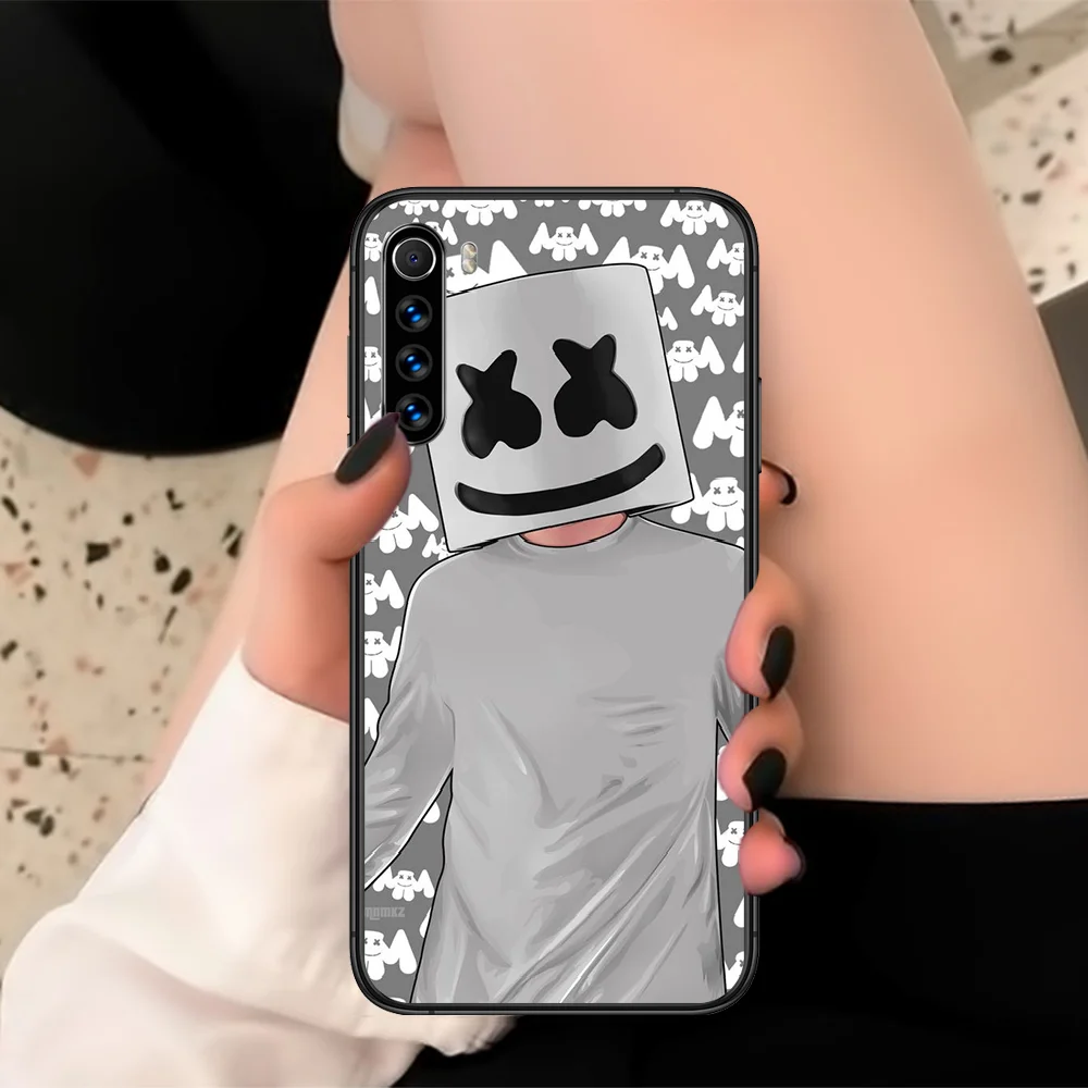 Marshmellos DJ Phone Case For XIAOMI Redmi Note 3 4 5 6 7 8 9 Pro T S X Max Black black Prime Silicone Cover Luxury Bumper 
Marshmellos DJ Phone Case For XIAOMI Redmi Note 3 4 5 6 7 8 9 Pro T S X Max Black black Prime Silicone Cover Luxury Bumper