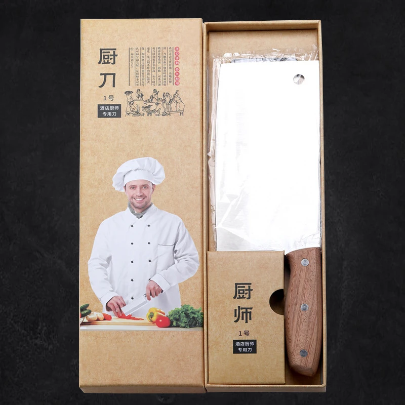 Stainless Steel Kitchen Meat Cleaver Butcher Knife Chopping Knife Vegetable Knife Cutter with Wood Handle
Stainless Steel Kitchen Meat Cleaver Butcher Knife Chopping Knife Vegetable Knife Cutter with Wood Handle