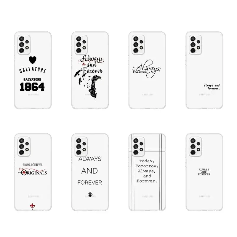 The Vampire Diaries tv series Phone Case Transparent For Samsung Galaxy A S Note 9 10 51 50 71 70 80 20 21 30s ultra plus
The Vampire Diaries tv series Phone Case Transparent For Samsung Galaxy A S Note 9 10 51 50 71 70 80 20 21 30s ultra plus