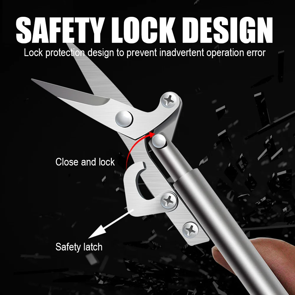 Garden Shears Hand Pruner Portable Heavy Duty Pruning Tools Fruit Picking Cutting Bud tip Flowering Scissors Garden Farmer Tool
Garden Shears Hand Pruner Portable Heavy Duty Pruning Tools Fruit Picking Cutting Bud tip Flowering Scissors Garden Farmer Tool
