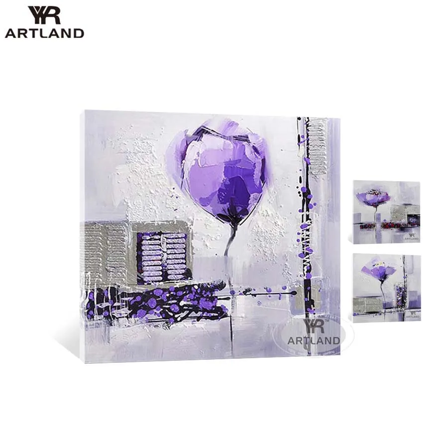 Beautiful purple flowers picture for wedding decoration Hand drawn abstract oil painting on canvas wall art picture for bedroom
Beautiful purple flowers picture for wedding decoration Hand drawn abstract oil painting on canvas wall art picture for bedroom