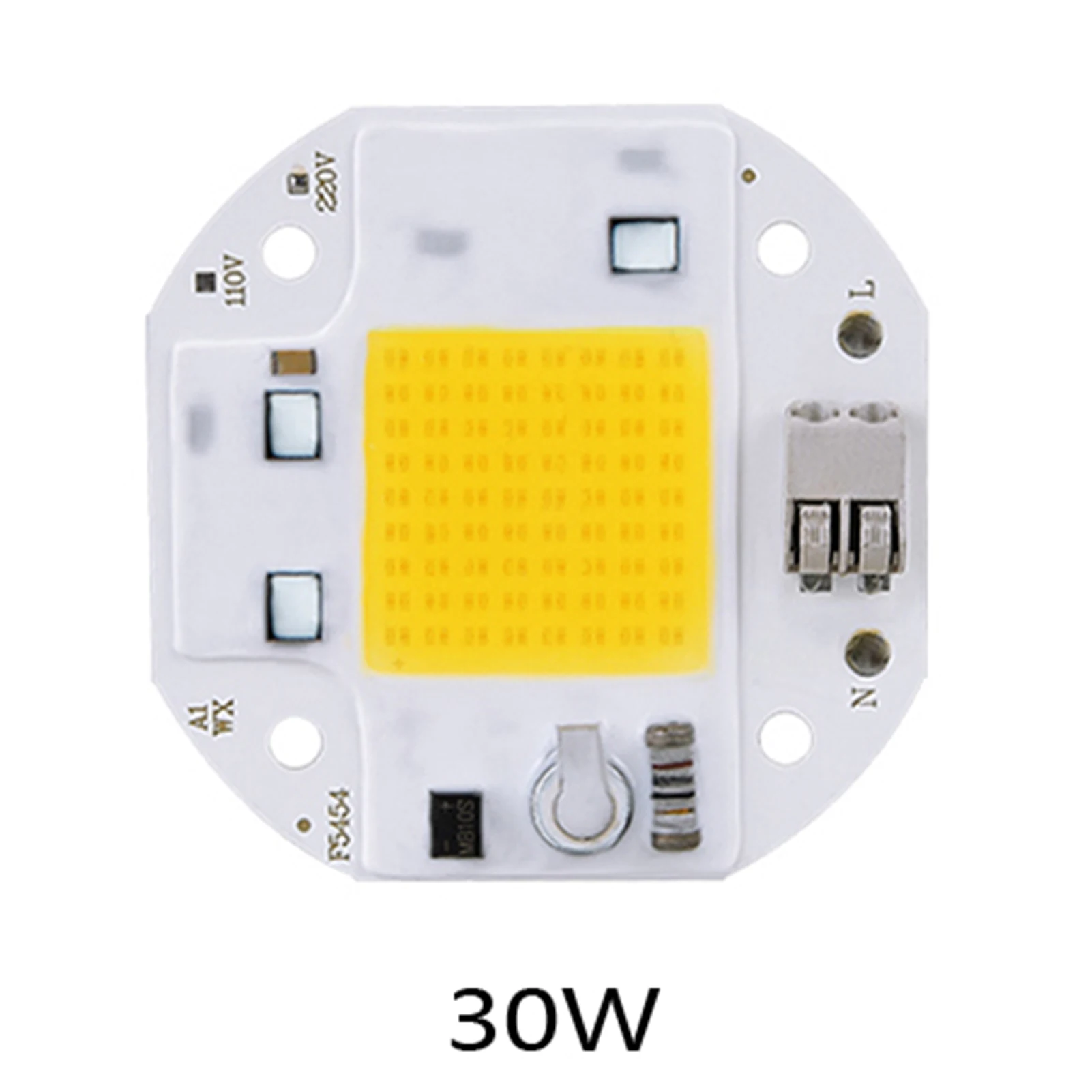 COB Light-emitting Diode Chip for spotlight Floodlight 220V Aluminum Integrated Lamp Bead
COB Light-emitting Diode Chip for spotlight Floodlight 220V Aluminum Integrated Lamp Bead