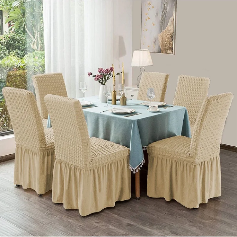1 Piece Bubble Lattice Elastic Chair Covers Office Chair Cover With Back Spandex Chair Covers For Kitchen/Dining Room
1 Piece Bubble Lattice Elastic Chair Covers Office Chair Cover With Back Spandex Chair Covers For Kitchen/Dining Room