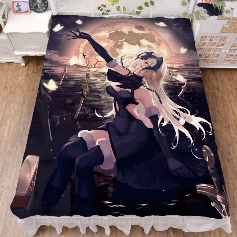 Coscase October update Anime Fate/Grand Order FGO Jeanne d'Arc & Scathach Milk Fiber Bed Sheet & Flannel Blanket Summer Quilt
Coscase October update Anime Fate/Grand Order FGO Jeanne d'Arc & Scathach Milk Fiber Bed Sheet & Flannel Blanket Summer Quilt