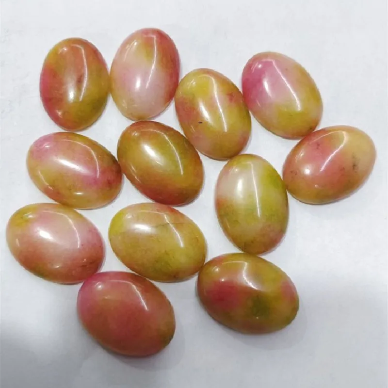 7PCS Nature Jade Stone Cabochons Oval Shape 18X25MM Loose DIY Beads Accessories For Women's Pendants Making Findings Free Ships
7PCS Nature Jade Stone Cabochons Oval Shape 18X25MM Loose DIY Beads Accessories For Women's Pendants Making Findings Free Ships