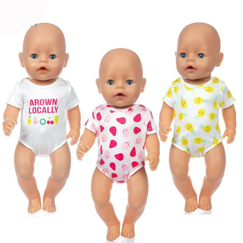 Bodysuits Suits Wear For 43cm Baby Doll Clothes Accessories,Children Best Birthday Gift
Bodysuits Suits Wear For 43cm Baby Doll Clothes Accessories,Children Best Birthday Gift
