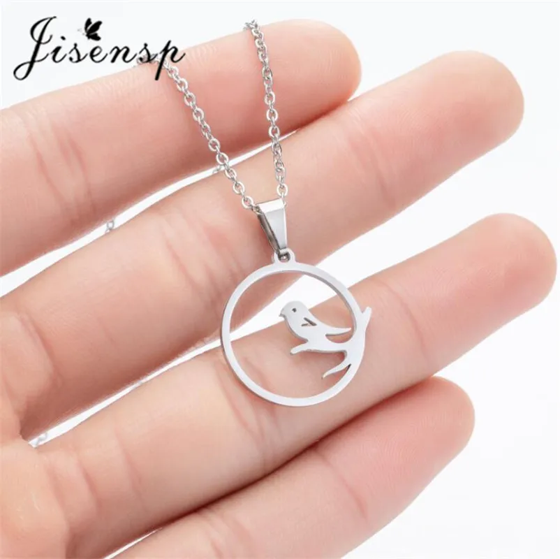 Jisensp Fashion Creative Bird On A Branch Pendants Necklaces Bohemian Jewelry for Women Best Friendship Gift Bijoux Femme
Jisensp Fashion Creative Bird On A Branch Pendants Necklaces Bohemian Jewelry for Women Best Friendship Gift Bijoux Femme