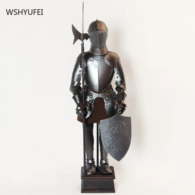 WSHYUFEI Medieval small armor, crafts, accessories, iron, European style, desktop decoration, home living room entrance
WSHYUFEI Medieval small armor, crafts, accessories, iron, European style, desktop decoration, home living room entrance