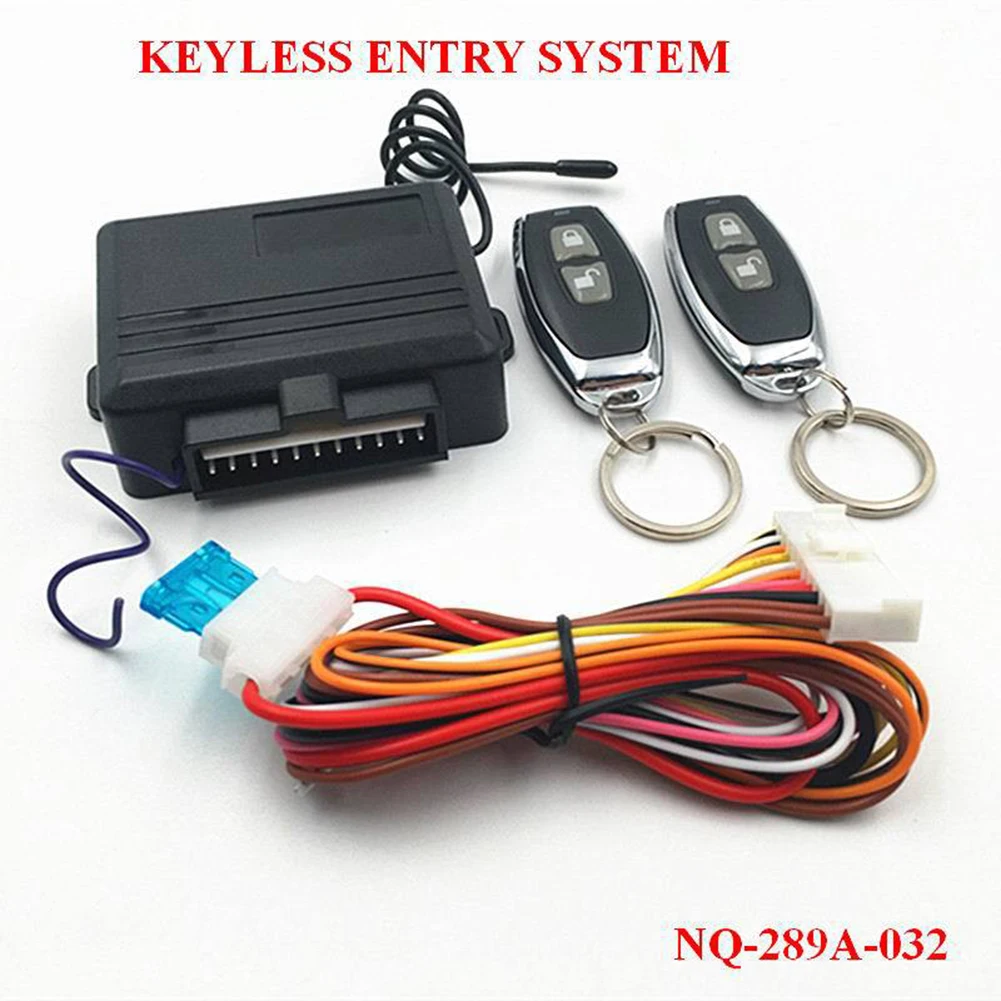 Universal Car Keyless Entry System Car Alarm Systems Device Auto Remote Control Kit Door Lock Vehicle Central Locking And Unlock
Universal Car Keyless Entry System Car Alarm Systems Device Auto Remote Control Kit Door Lock Vehicle Central Locking And Unlock