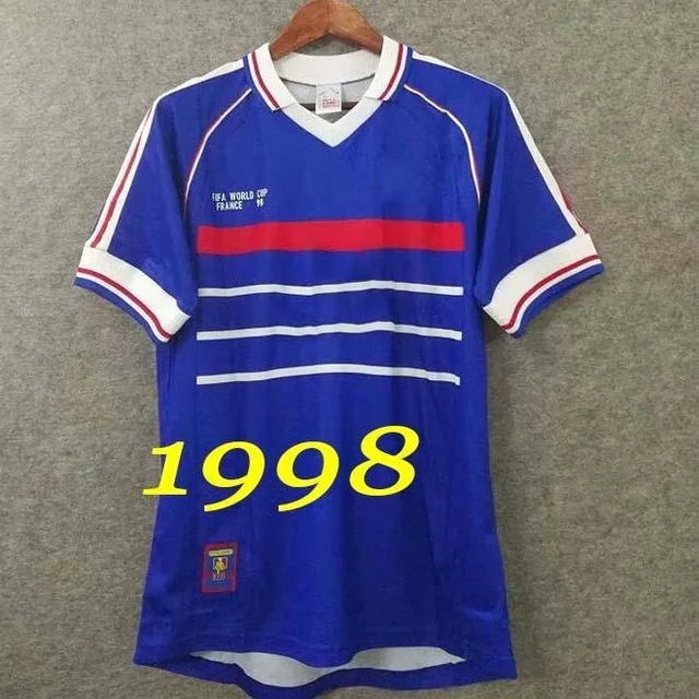 98 06 Retro ZIDANE jerseys jorkaeff Henry Trezeguet soccer French POGBA GRIEZMANN football shirt KANTE GIROUD maillot foot camis
98 06 Retro ZIDANE jerseys jorkaeff Henry Trezeguet soccer French POGBA GRIEZMANN football shirt KANTE GIROUD maillot foot camis