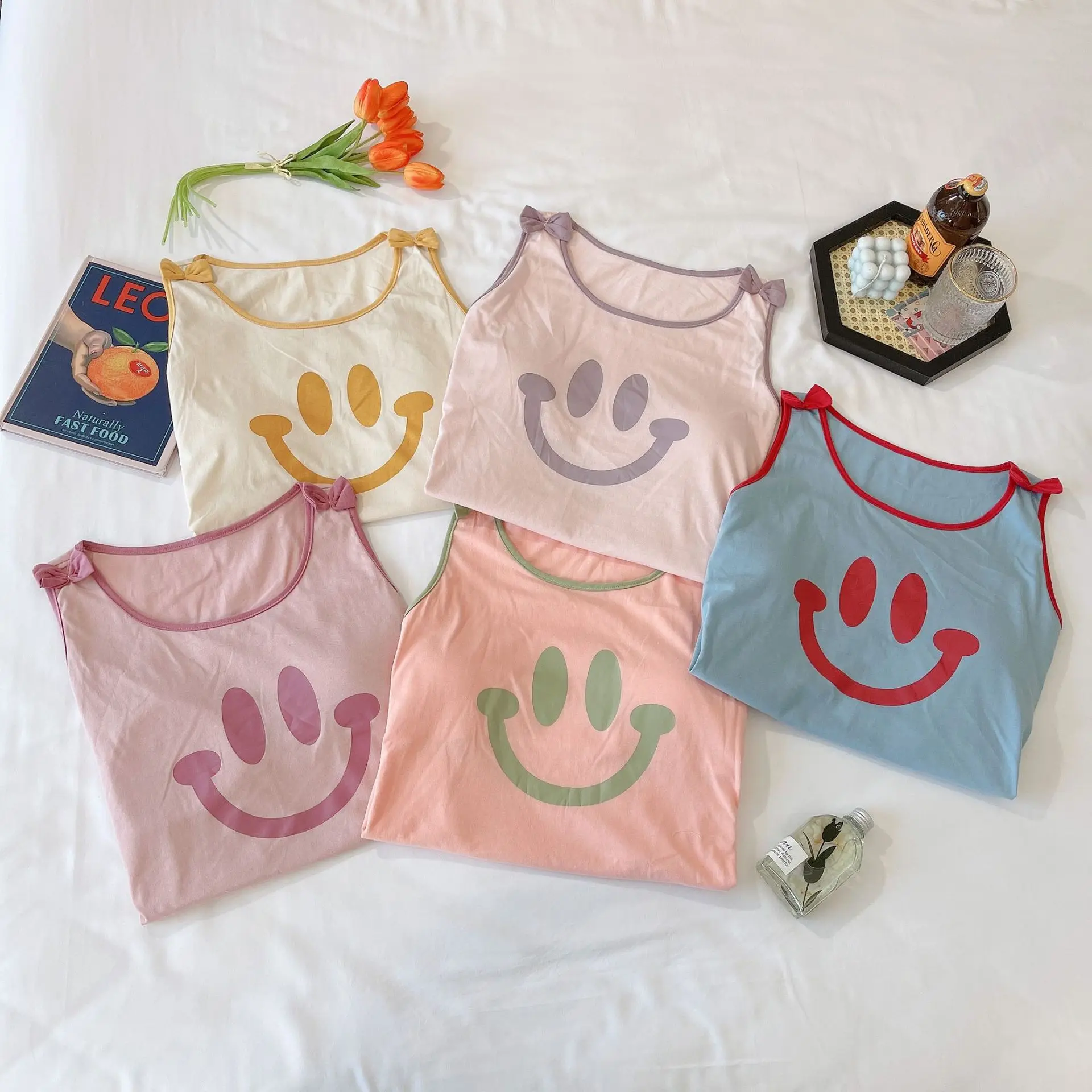 Pyjama Ete Femme Casual Cotton Pyama Woman Set Printed Vest Shorts Two Piece Set Sexy Sleepwear Women Pajamas Home Wear Set
Pyjama Ete Femme Casual Cotton Pyama Woman Set Printed Vest Shorts Two Piece Set Sexy Sleepwear Women Pajamas Home Wear Set