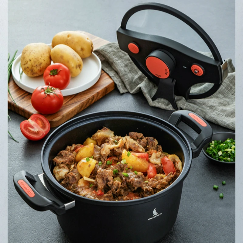 JRM0239 Micro Pressure Cooker Household Non-stick Cooker Micro Pressure Cooker Low Pressure Soup Pot Stew Pot Quick Cooker
JRM0239 Micro Pressure Cooker Household Non-stick Cooker Micro Pressure Cooker Low Pressure Soup Pot Stew Pot Quick Cooker