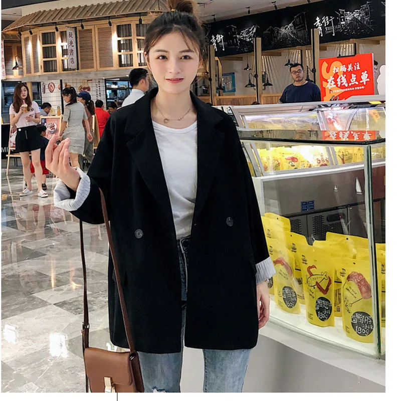 HWLZLTZHT Single Breasted Jacket Female Spring Loose women coats and jackets streetwear korean kawaii jackets coats oversized
HWLZLTZHT Single Breasted Jacket Female Spring Loose women coats and jackets streetwear korean kawaii jackets coats oversized