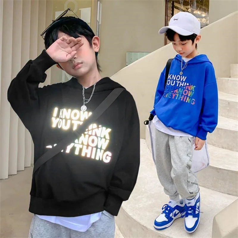 2021 New Fashion Boy's Hoodie Cotton Luminous Printing Top Casual Sports Children's Sweater 4-13 Years Old Hoodie Clothing
2021 New Fashion Boy's Hoodie Cotton Luminous Printing Top Casual Sports Children's Sweater 4-13 Years Old Hoodie Clothing
