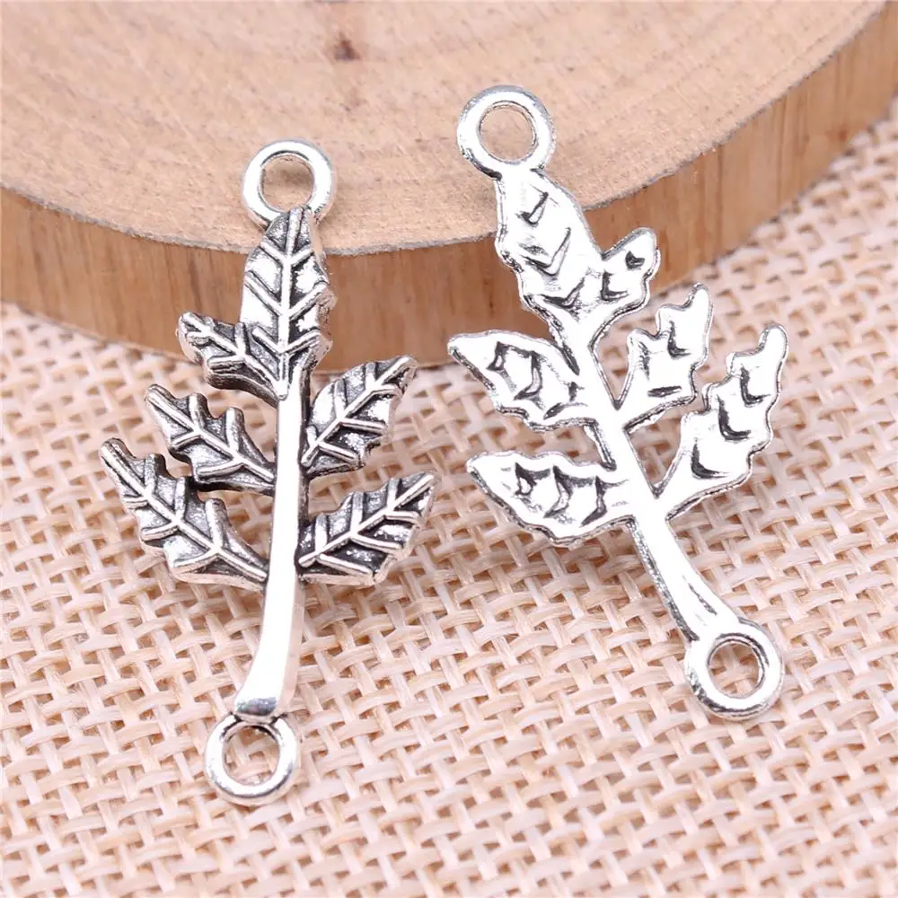 Branch Connector Charms For Jewelry Making Findings Handmade DIY Craft 5pcs Antique Silver Color 32x17mm
Branch Connector Charms For Jewelry Making Findings Handmade DIY Craft 5pcs Antique Silver Color 32x17mm