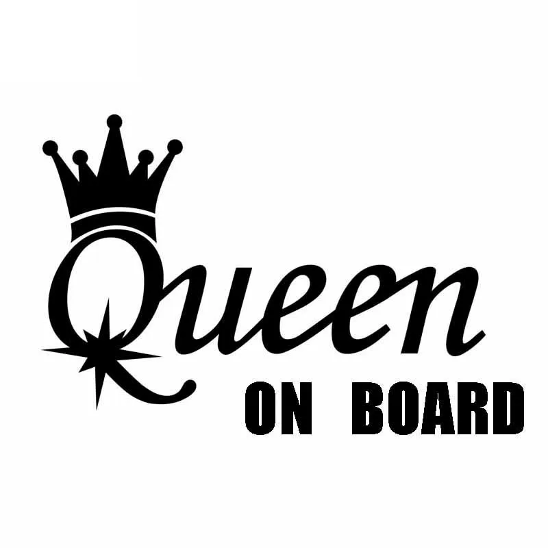 Car Sticker Accessories QUEEN ON BOARD Vinyl Personalized Car Window Decorative Waterproof PVC 15cm X 10cm
Car Sticker Accessories QUEEN ON BOARD Vinyl Personalized Car Window Decorative Waterproof PVC 15cm X 10cm