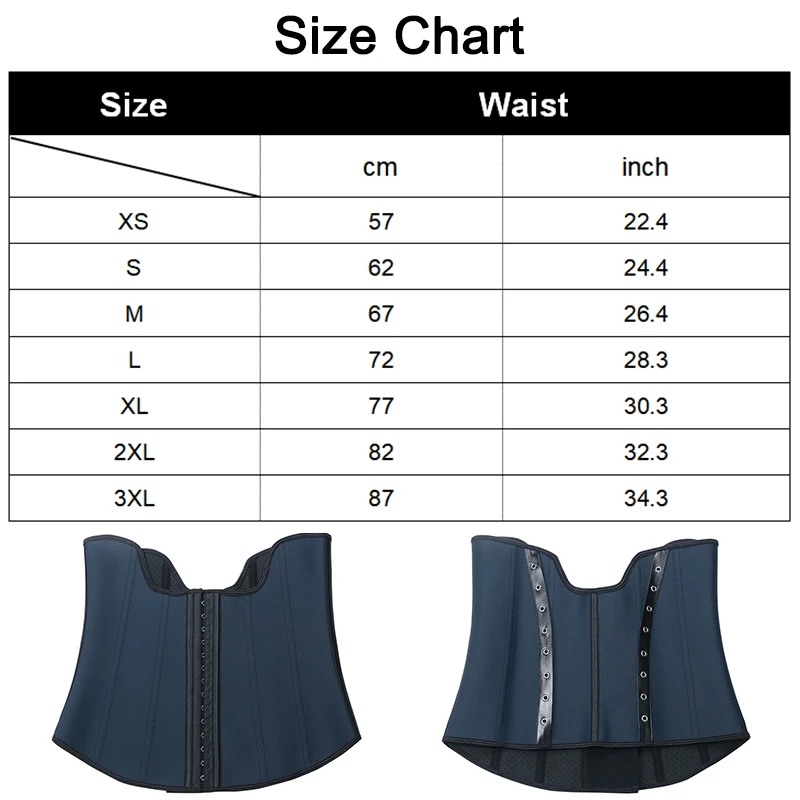 Latex Waist Trainer Belts 13 Steel Bone Body Shaper Tummy Control Sweat Cincher Corset Slimming Underwear For Women Girdle 
Latex Waist Trainer Belts 13 Steel Bone Body Shaper Tummy Control Sweat Cincher Corset Slimming Underwear For Women Girdle