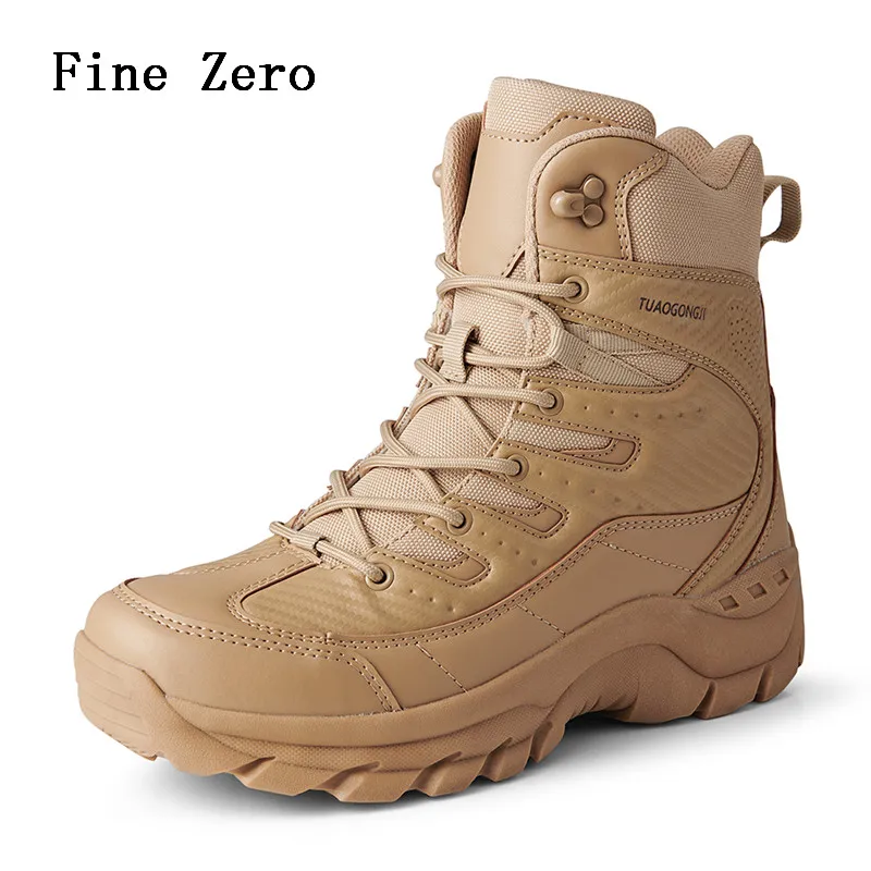 2021 Tactical Military Combat Boots Men Genuine Leather Army Hunting Trekking Camping Mountaineering Winter Work Shoes Zapatos
2021 Tactical Military Combat Boots Men Genuine Leather Army Hunting Trekking Camping Mountaineering Winter Work Shoes Zapatos