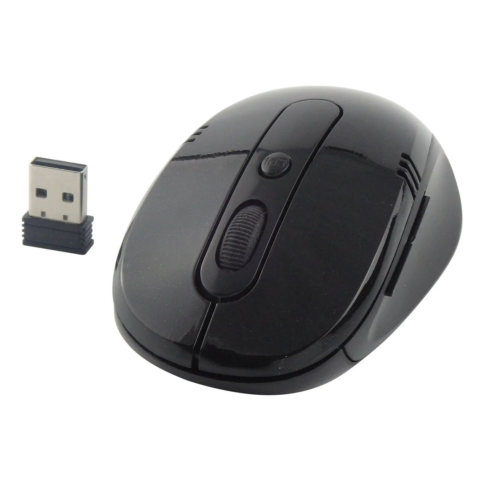 Черная Беспроводная мышь 2,4 ГГц USB-ключ оптический свиток для ПК ноутбука MAC
Черная Беспроводная мышь 2,4 ГГц USB-ключ оптический свиток для ПК ноутбука MAC
