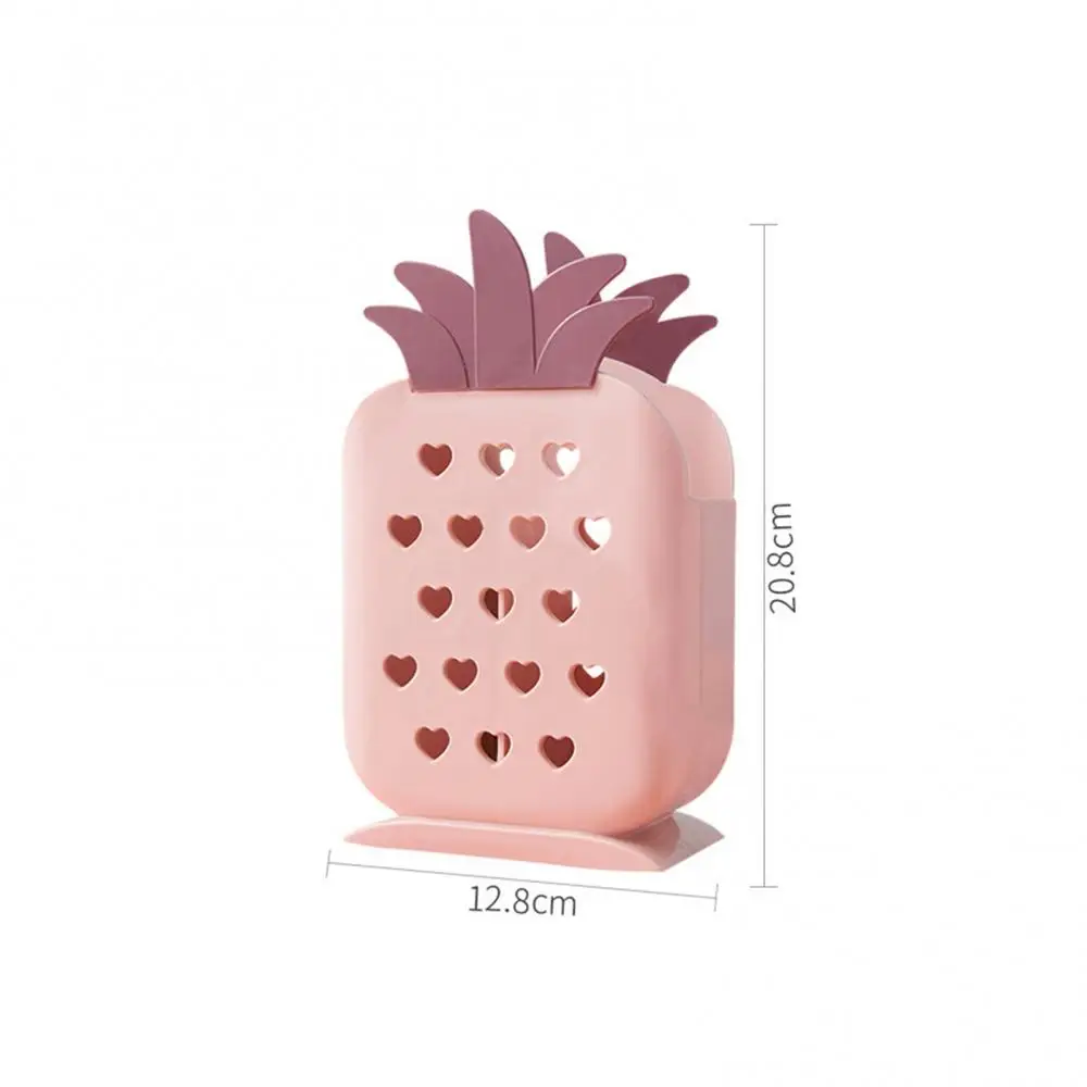 Creative Pineapple-Shaped Plastic Spoon Chopsticks Fork Knife Drain Storage Rack Kitchen Storage Basket
Creative Pineapple-Shaped Plastic Spoon Chopsticks Fork Knife Drain Storage Rack Kitchen Storage Basket