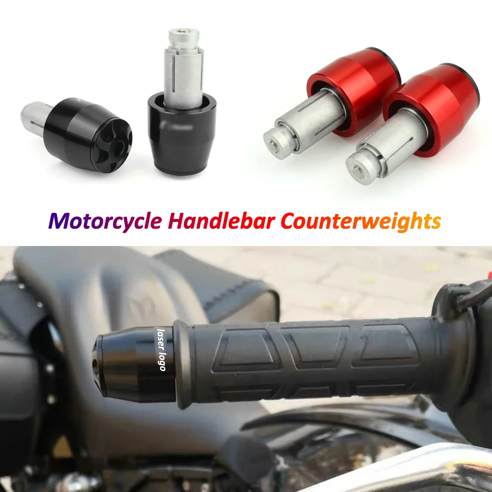 Motorcycle Handlebar Ends 7/8" 22mm Handlebar Counterweights CNC Aluminum Alloy Plug Slider Fit for Honda Suzuki Yamaha Kawasaki
Motorcycle Handlebar Ends 7/8" 22mm Handlebar Counterweights CNC Aluminum Alloy Plug Slider Fit for Honda Suzuki Yamaha Kawasaki