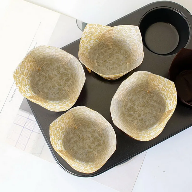 50pcs High Temperature Resistance Cupcake Paper Liners Mold Case Cake Pastry Decor Tool Muffin Wrap Cases Baking Accessories
50pcs High Temperature Resistance Cupcake Paper Liners Mold Case Cake Pastry Decor Tool Muffin Wrap Cases Baking Accessories