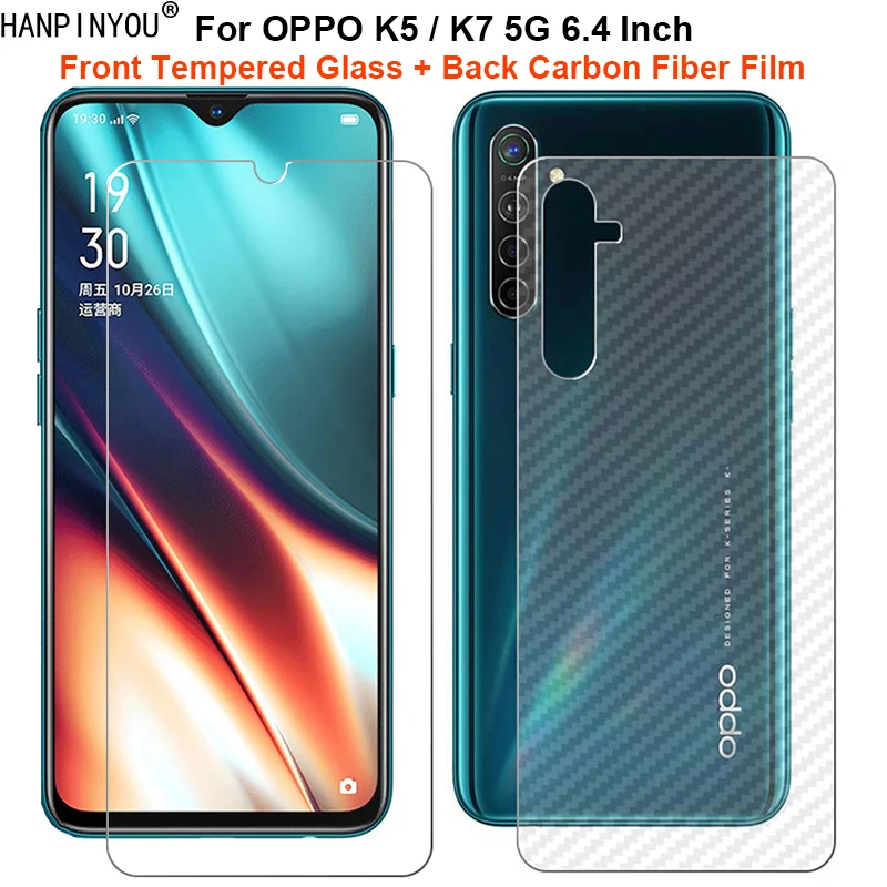 Высококачественный защитный чехол для OPPO K9 / K5 / K7 5G 1 комплект = мягкая задняя пленка из углеродного волокна + ультратонкое закалённое защитн...
Высококачественный защитный чехол для OPPO K9 / K5 / K7 5G 1 комплект = мягкая задняя пленка из углеродного волокна + ультратонкое закалённое защитн...