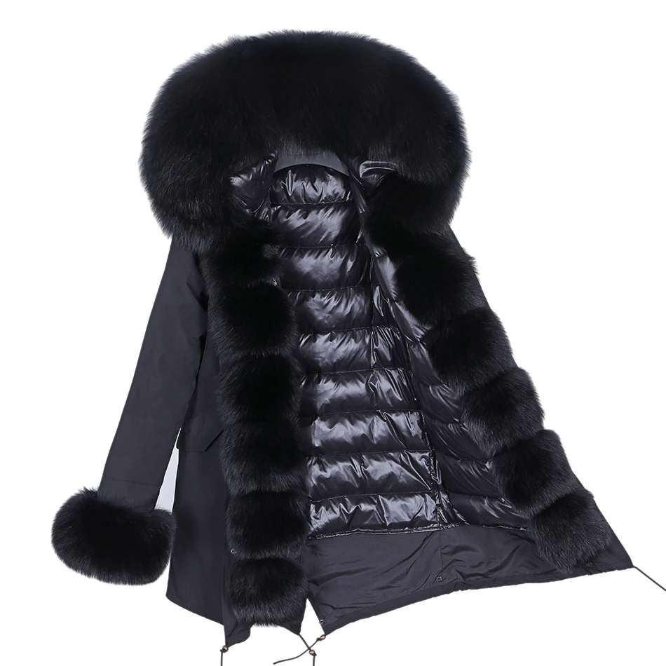 Nice natural real fox fur coat long parka winter coat fur cotton winter women down jacket female long coat
Nice natural real fox fur coat long parka winter coat fur cotton winter women down jacket female long coat