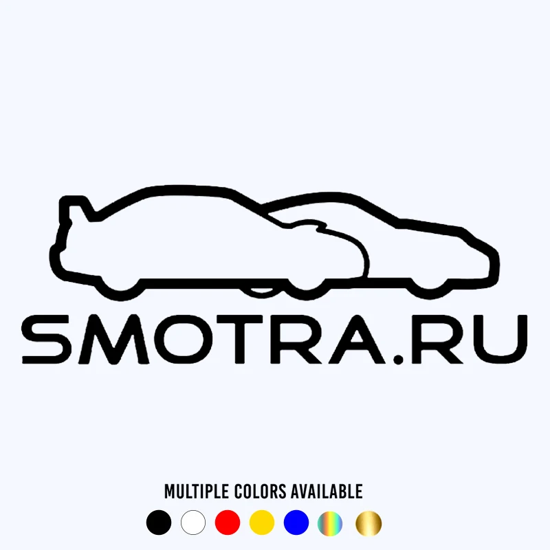 CK2308#30*11см наклейки на авто SMOTRA.RU водонепроницаемые машину наклейка для