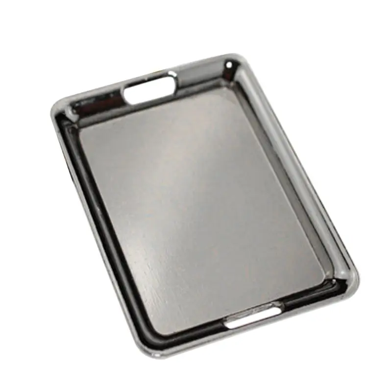 P15C 42x60mm Miniature 1/6 1/12 Mini Doll House Accessories Metal Plate Bread Tray Simulation Model Toys Decoration 
P15C 42x60mm Miniature 1/6 1/12 Mini Doll House Accessories Metal Plate Bread Tray Simulation Model Toys Decoration
