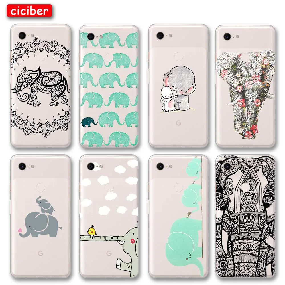 Funny Elephant Phone Case For Google Pixel 4 5 3 2 XL Cover for Pixel 3a 4a 5G XL Soft Silicone TPU Shockproof Protection Fundas
Funny Elephant Phone Case For Google Pixel 4 5 3 2 XL Cover for Pixel 3a 4a 5G XL Soft Silicone TPU Shockproof Protection Fundas