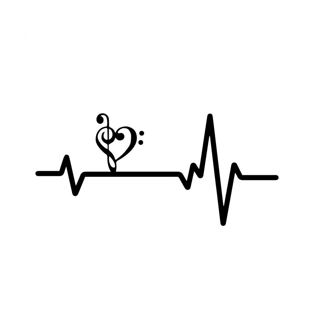 17cmx8cm PVC Funny heartbeat graph Vinyl Car stickers Decals Motorcycle Accessories Car-Window Decorative Goods
17cmx8cm PVC Funny heartbeat graph Vinyl Car stickers Decals Motorcycle Accessories Car-Window Decorative Goods